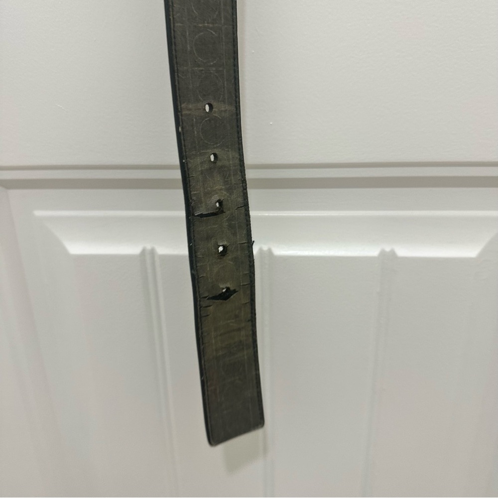 Authentic Salvatore Ferragamo black leather belt, size 34. - Picture 6 of 6